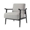 Fabric Armrest Lounge Chair Single Sofa